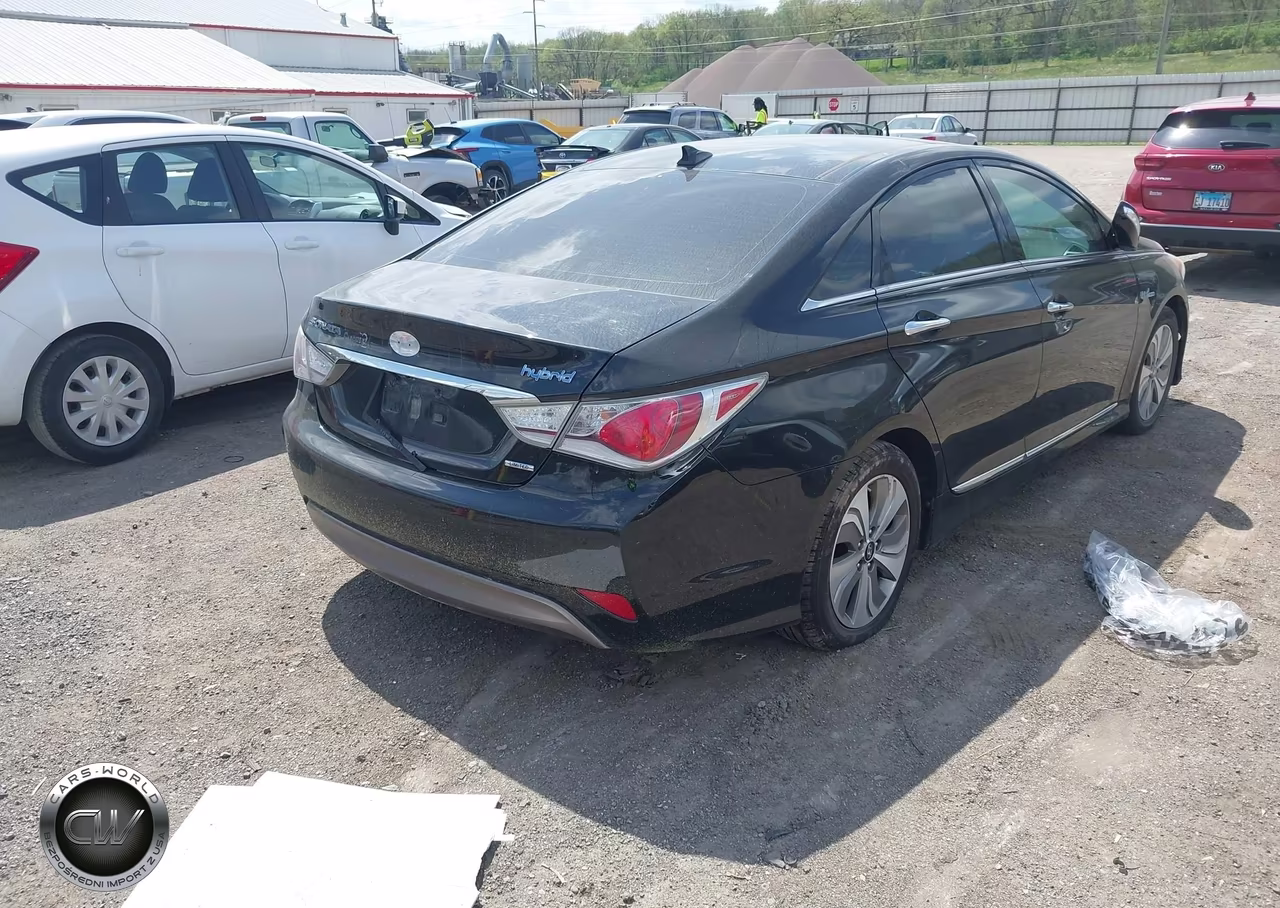 2014 Hyundai Sonata Hybrid Limited VIN:KMHEC4A44EA107703 - 4
