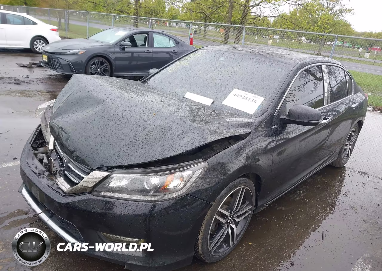 2013 Honda Accord Ex-L VIN:1HGCR2F81DA007892 - 2