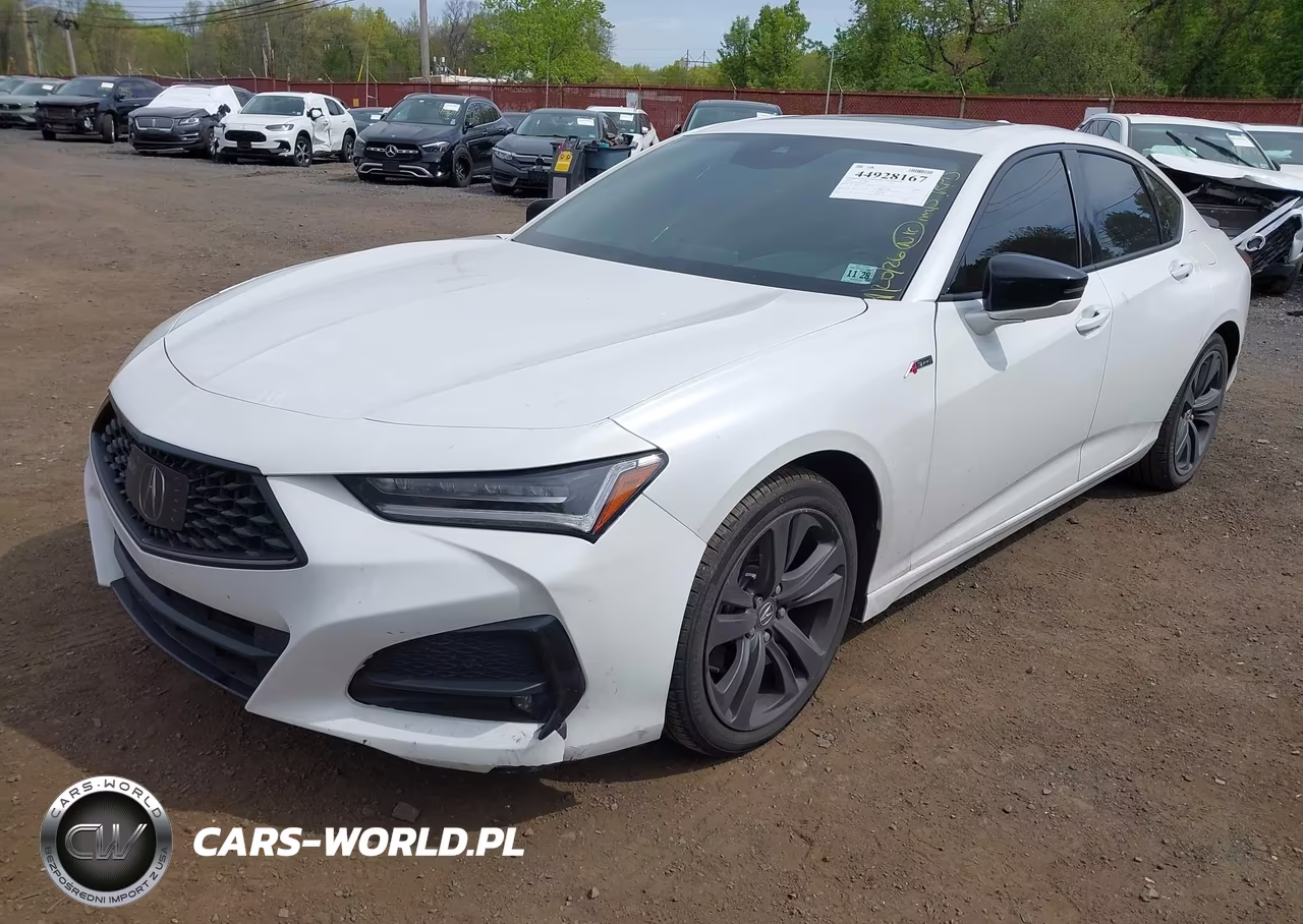 2023 Acura Tlx A-Spec Package VIN:19UUB6F51PA005490 - 2