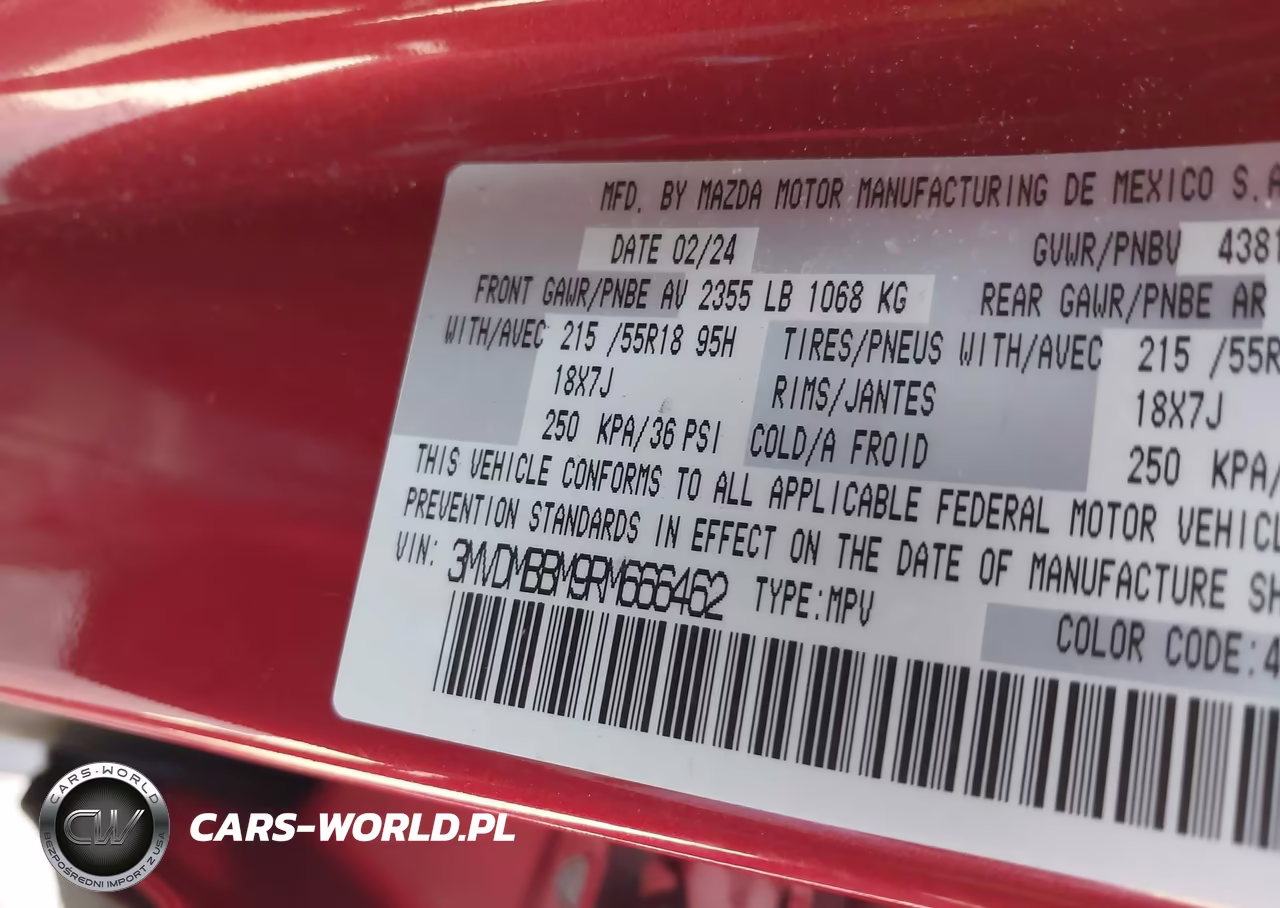 2024 Mazda Cx-30 2.5 S Select Sport VIN:3MVDMBBM9RM666462 - 9