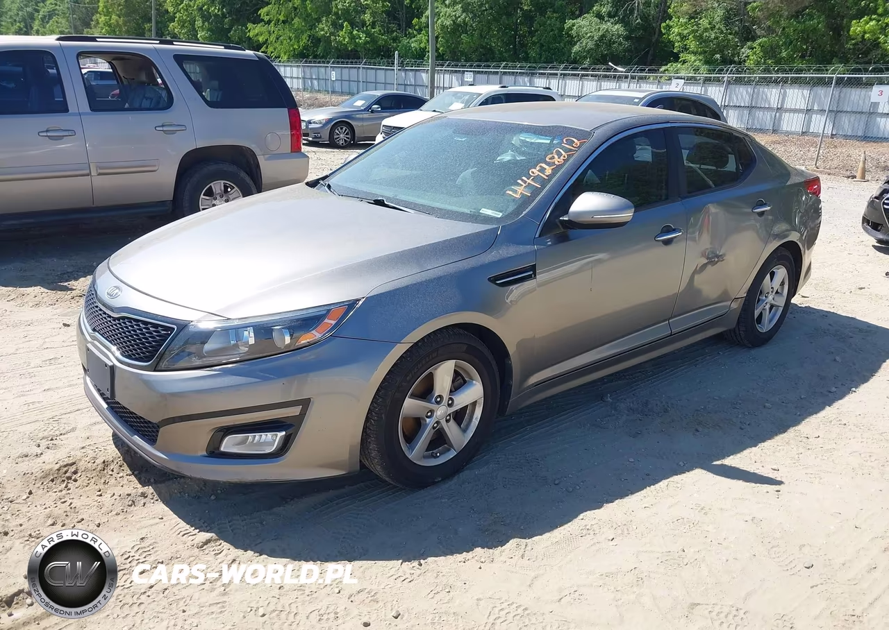 2014 Kia Optima Lx VIN:5XXGM4A7XEG296026 - 2