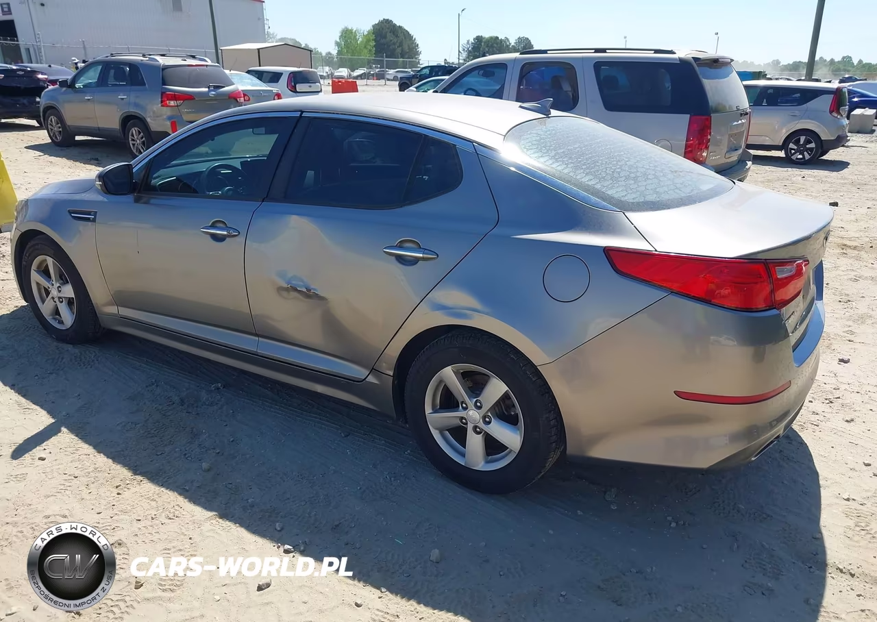 2014 Kia Optima Lx VIN:5XXGM4A7XEG296026 - 3
