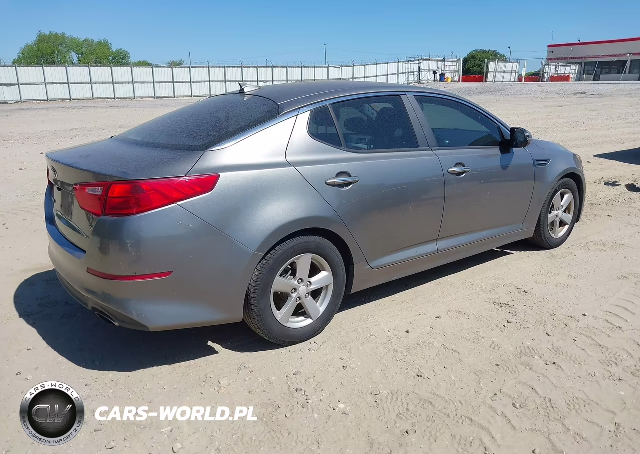 2014 Kia Optima Lx VIN:5XXGM4A7XEG296026 - 4