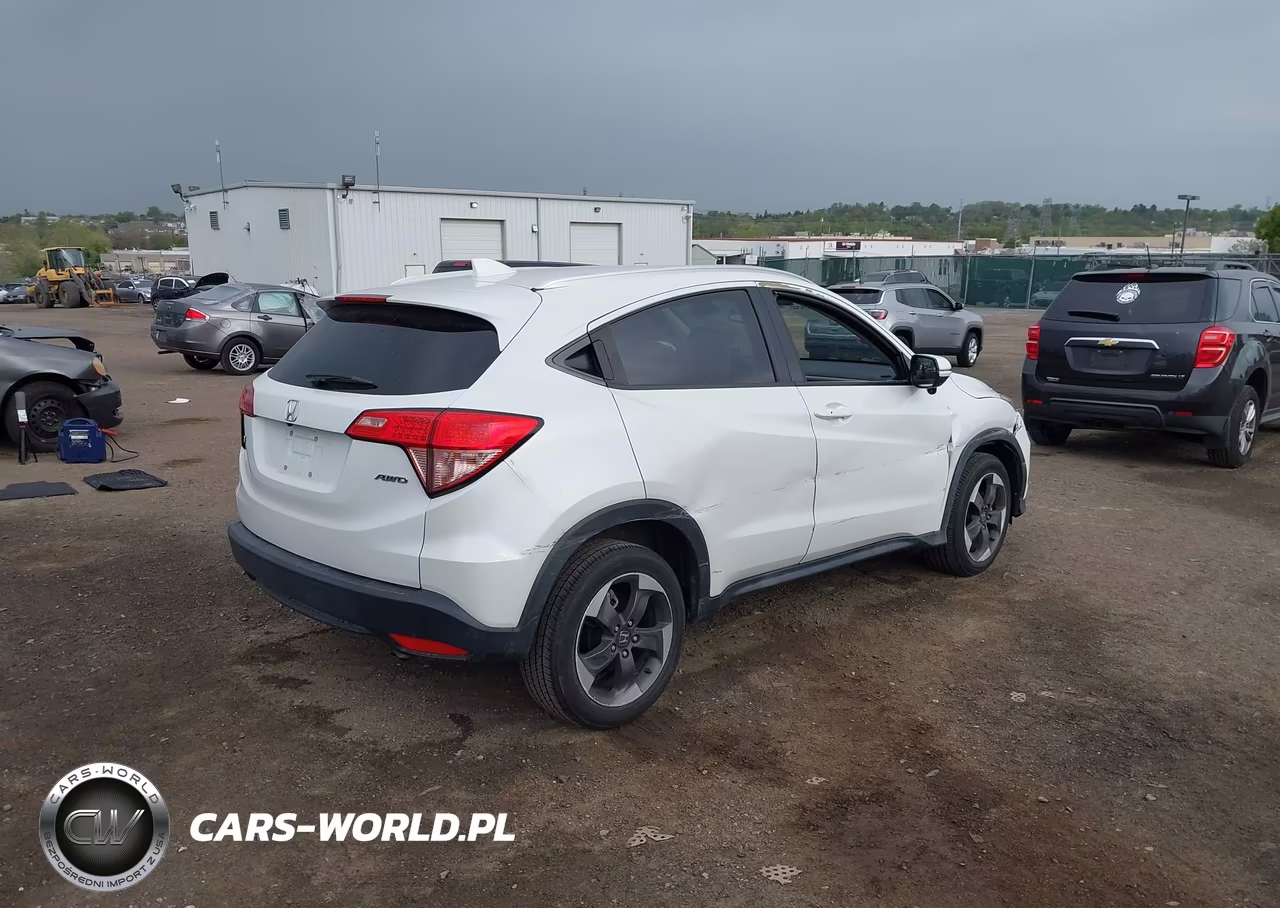2018 Honda Hr-V Ex-L VIN:3CZRU6H75JM709466 - 4