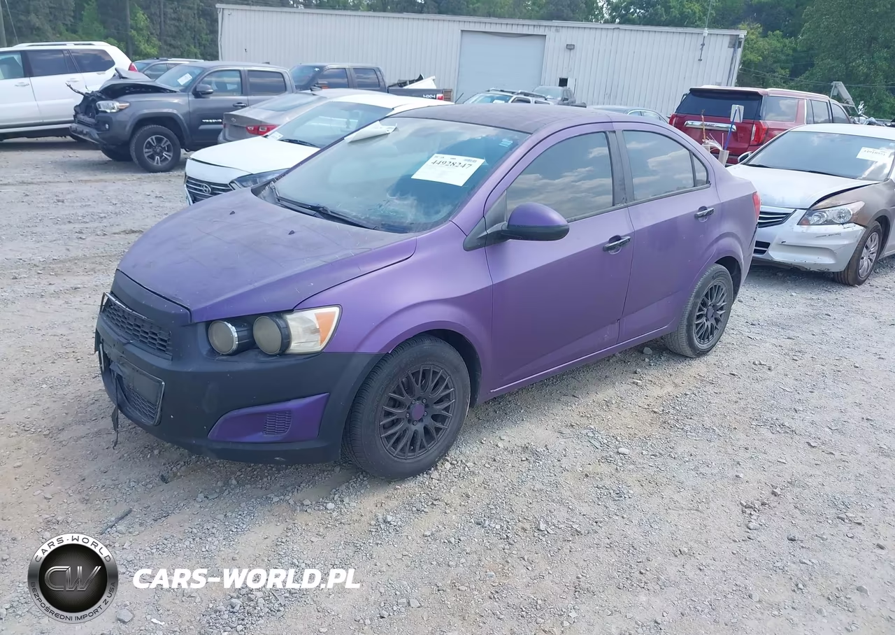 2012 Chevrolet Sonic 2Ls VIN:1G1JA5SH3C4200443 - 2
