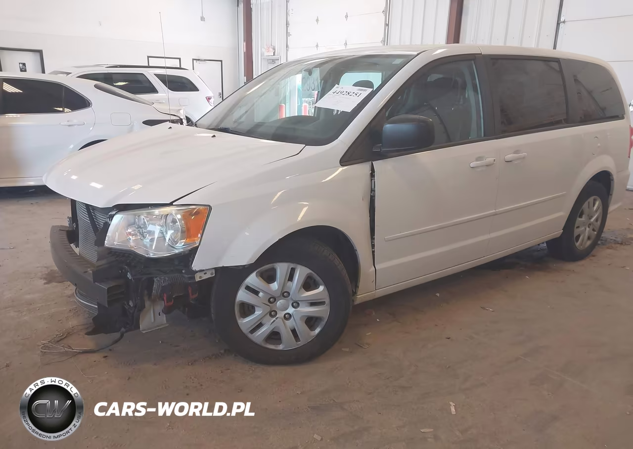 2016 Dodge Grand Caravan Se VIN:2C4RDGBGXGR136473 - 2