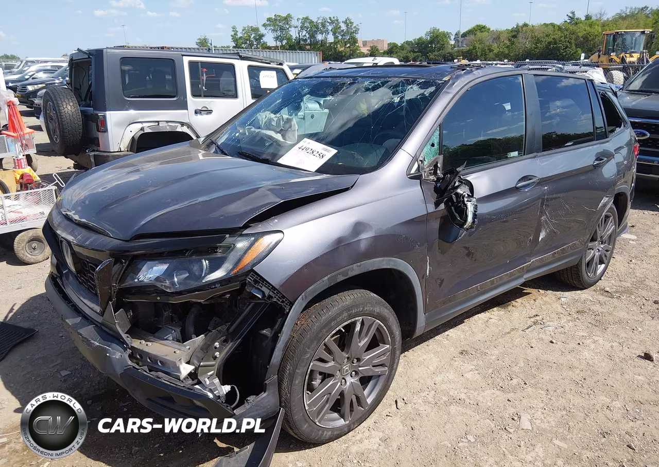 2020 Honda Passport Awd Ex-L VIN:5FNYF8H59LB008524 - 2