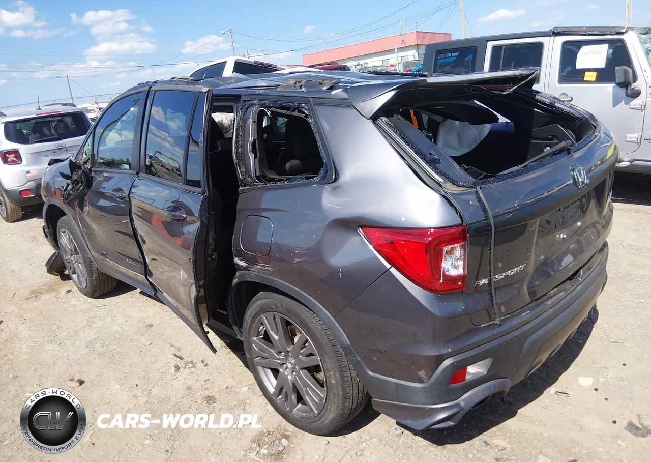 2020 Honda Passport Awd Ex-L VIN:5FNYF8H59LB008524 - 3