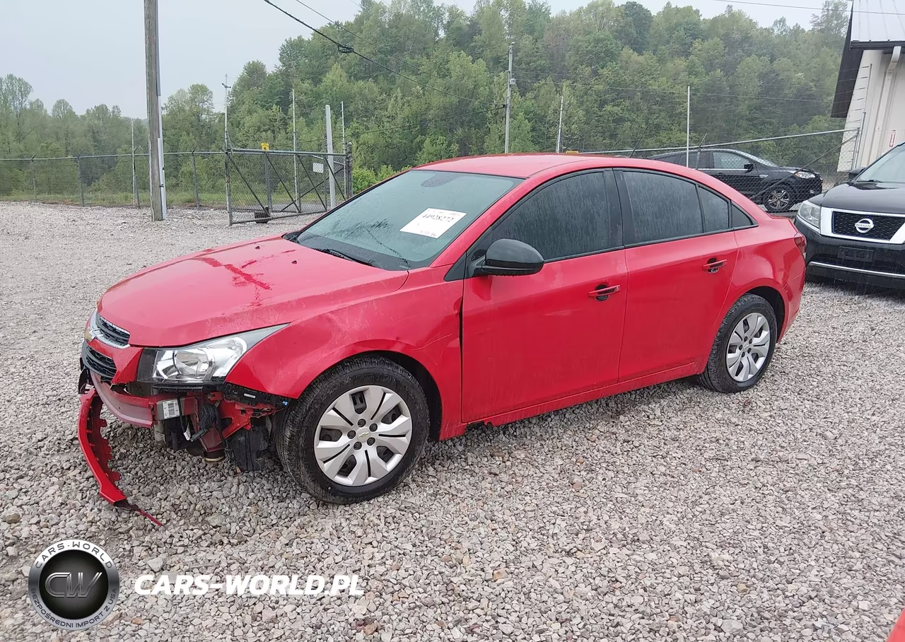 2015 Chevrolet Cruze Ls Auto VIN:1G1PA5SG0F7281776 - 2