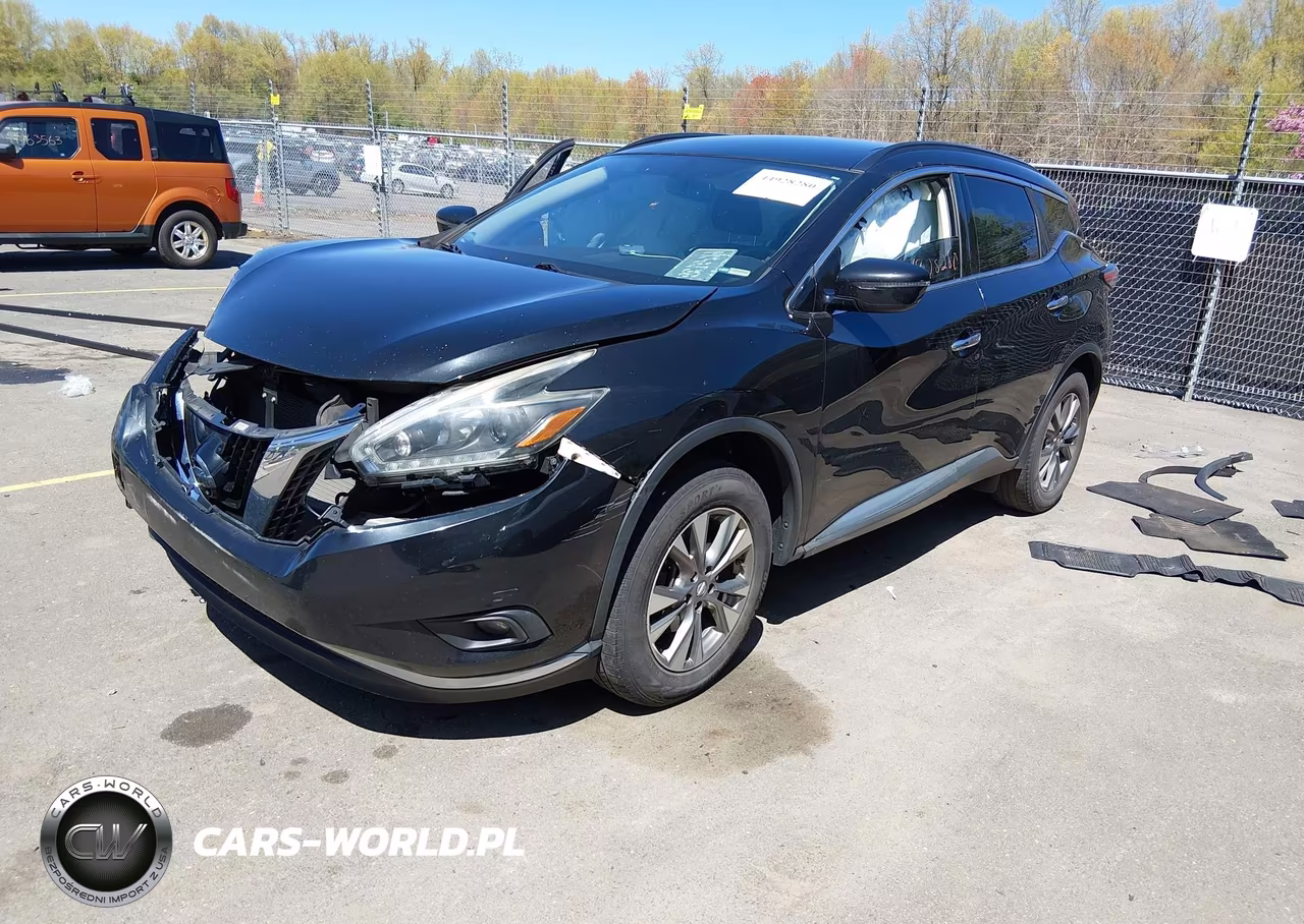 2018 Nissan Murano Sv VIN:5N1AZ2MH7JN148314 - 2