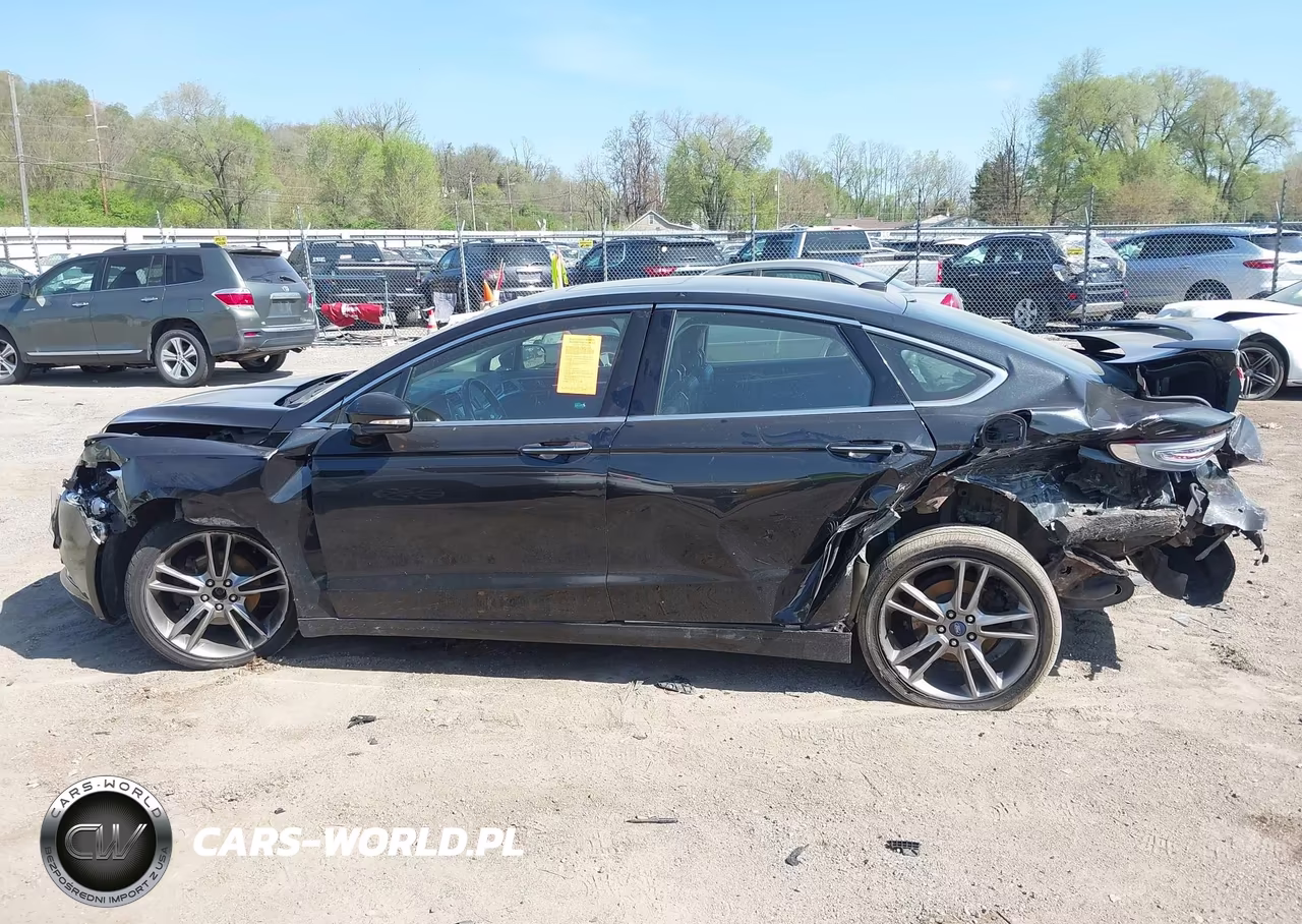 2014 Ford Fusion Titanium VIN:3FA6P0D96ER217791 - 14