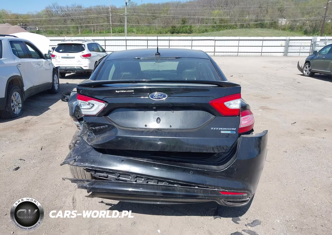 2014 Ford Fusion Titanium VIN:3FA6P0D96ER217791 - 16