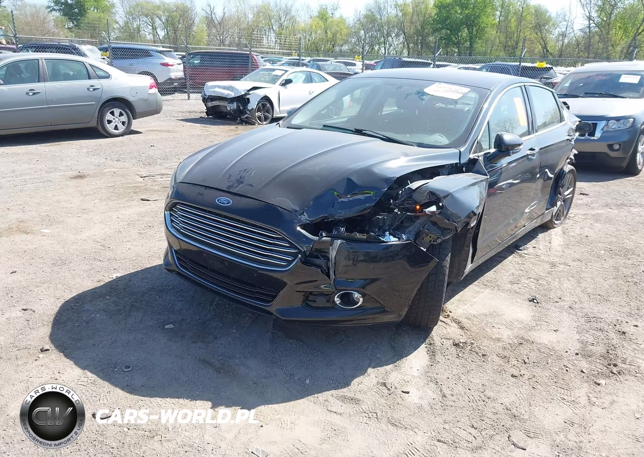 2014 Ford Fusion Titanium VIN:3FA6P0D96ER217791 - 2