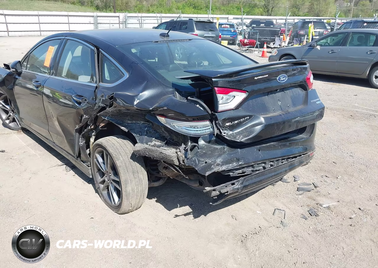 2014 Ford Fusion Titanium VIN:3FA6P0D96ER217791 - 3