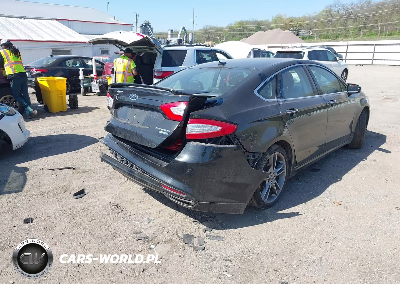 2014 Ford Fusion Titanium VIN:3FA6P0D96ER217791 - 4