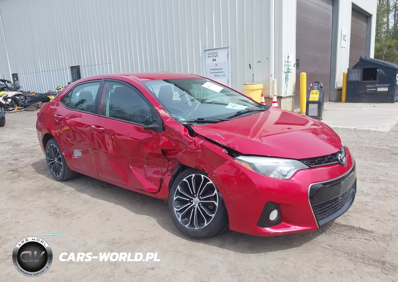 2016 Toyota Corolla S Plus