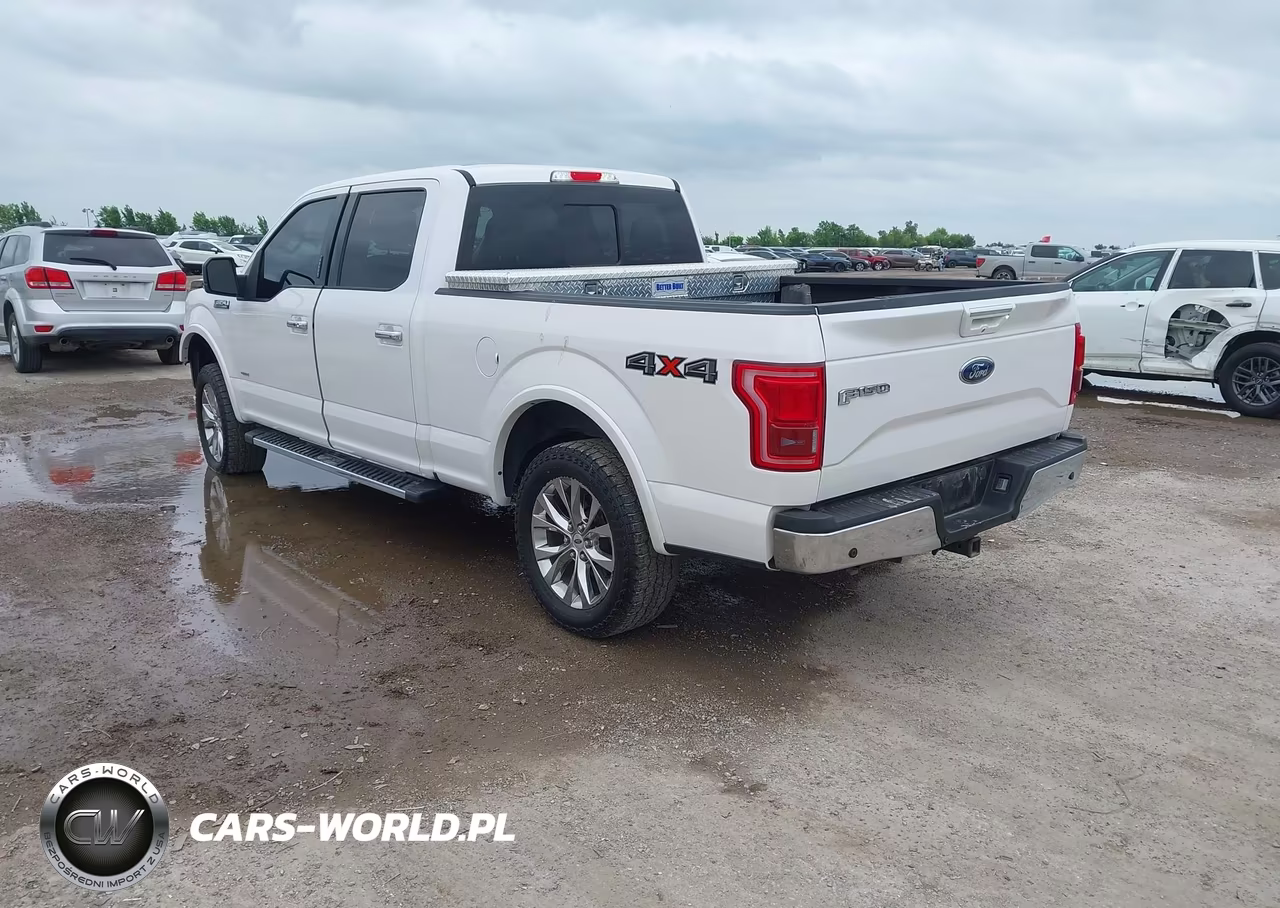 2016 Ford F-150 Lariat VIN:1FTFW1EG4GKE73547 - 3