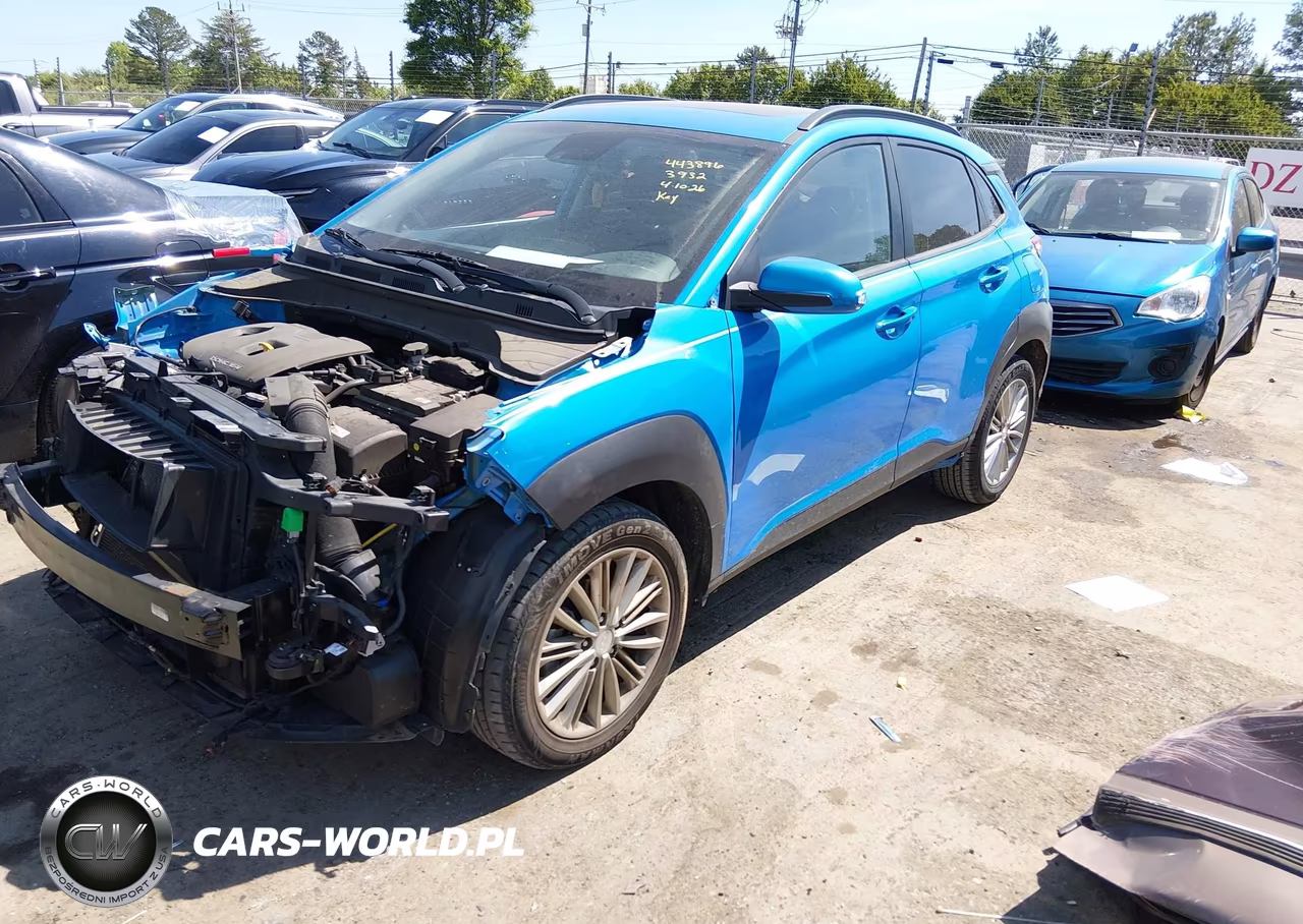 2019 Hyundai Kona Sel VIN:KM8K62AAXKU243932 - 2
