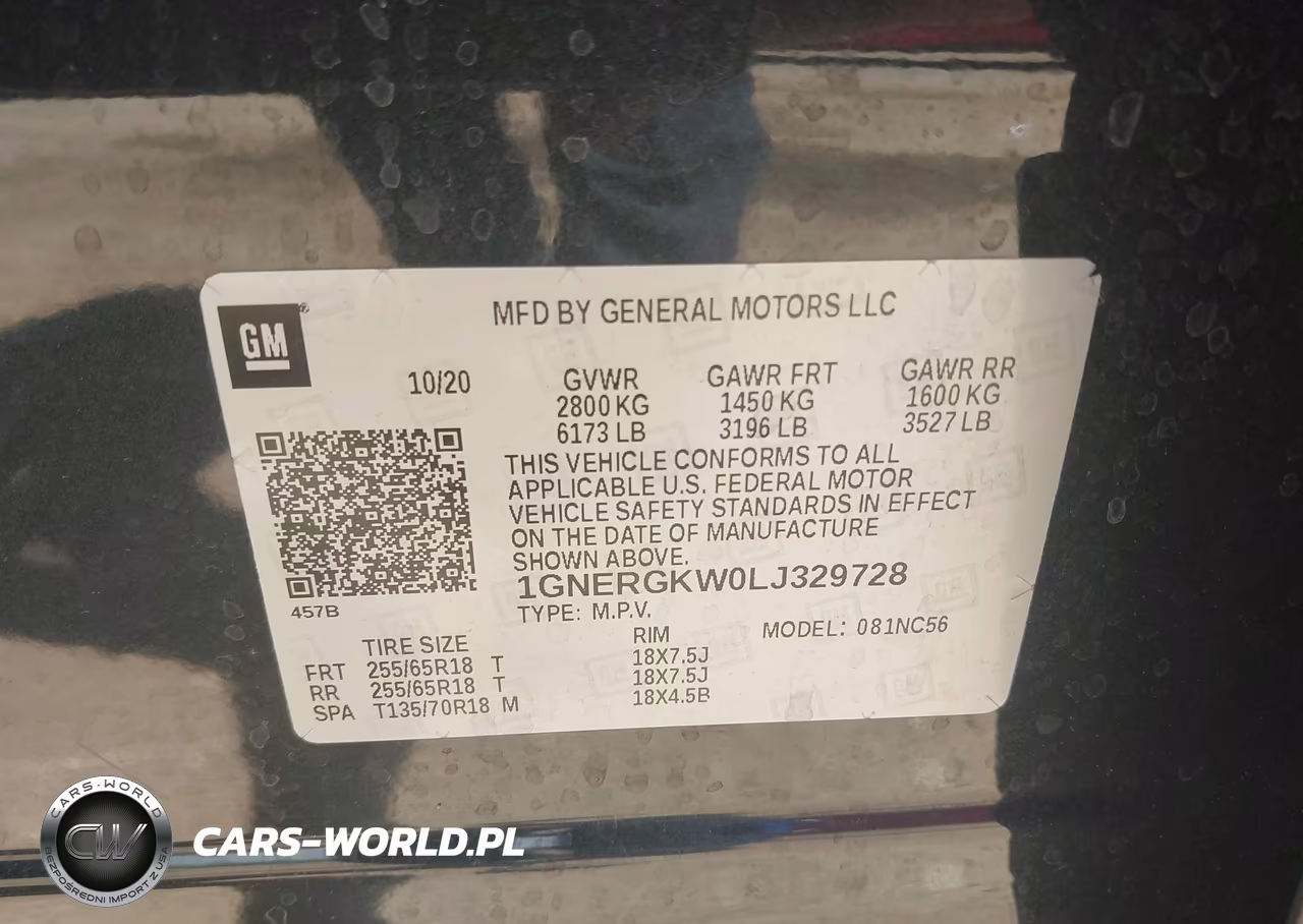 2020 Chevrolet Traverse Fwd Lt Cloth VIN:1GNERGKW0LJ329728 - 9