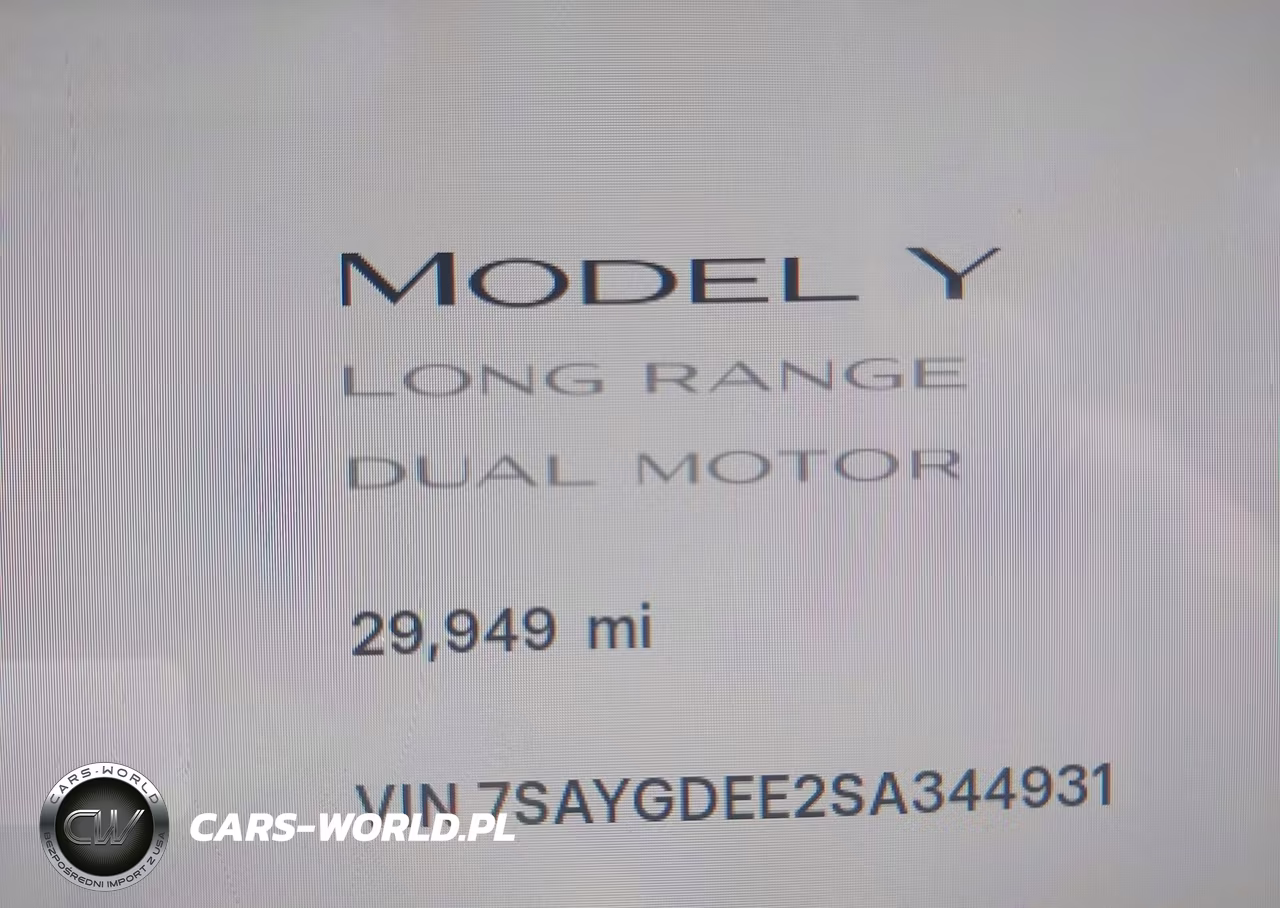 2025 Tesla Model Y Long Range Dual Motor All-Wheel Drive VIN:7SAYGDEE2SA344931 - 16