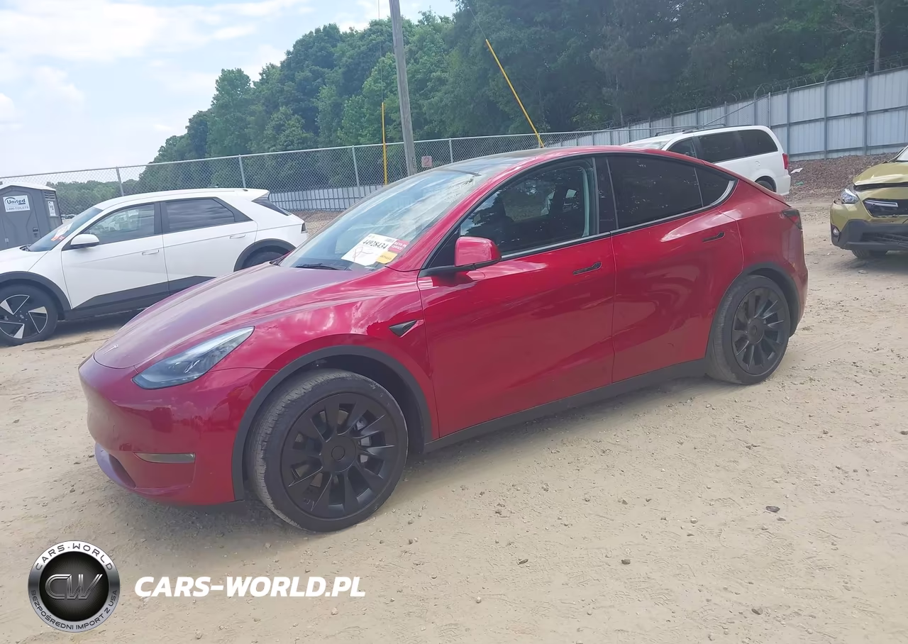 2025 Tesla Model Y Long Range Dual Motor All-Wheel Drive VIN:7SAYGDEE2SA344931 - 2
