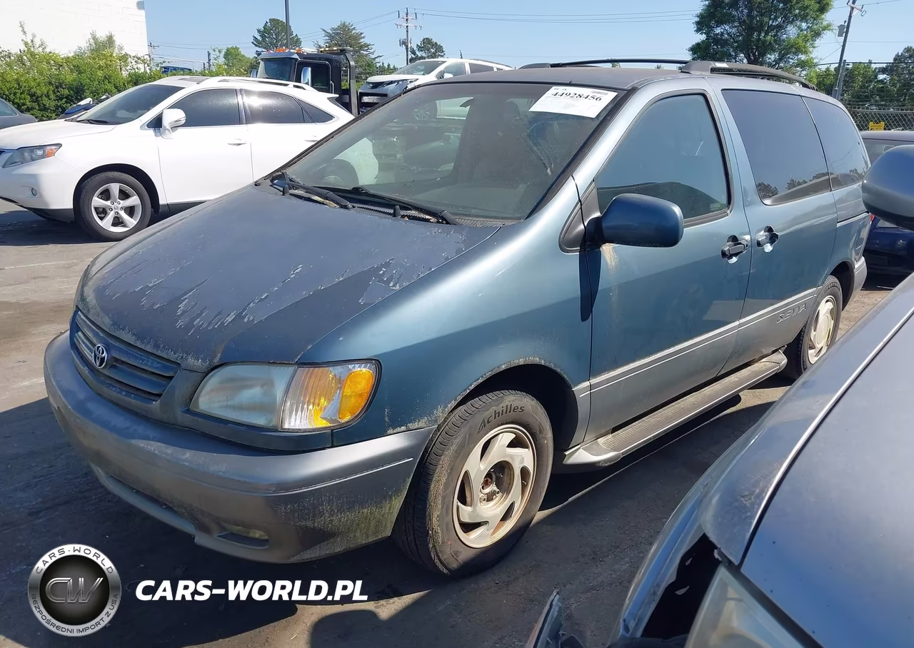 2002 Toyota Sienna Le-Xle VIN:4T3ZF13CX2U441294 - 2