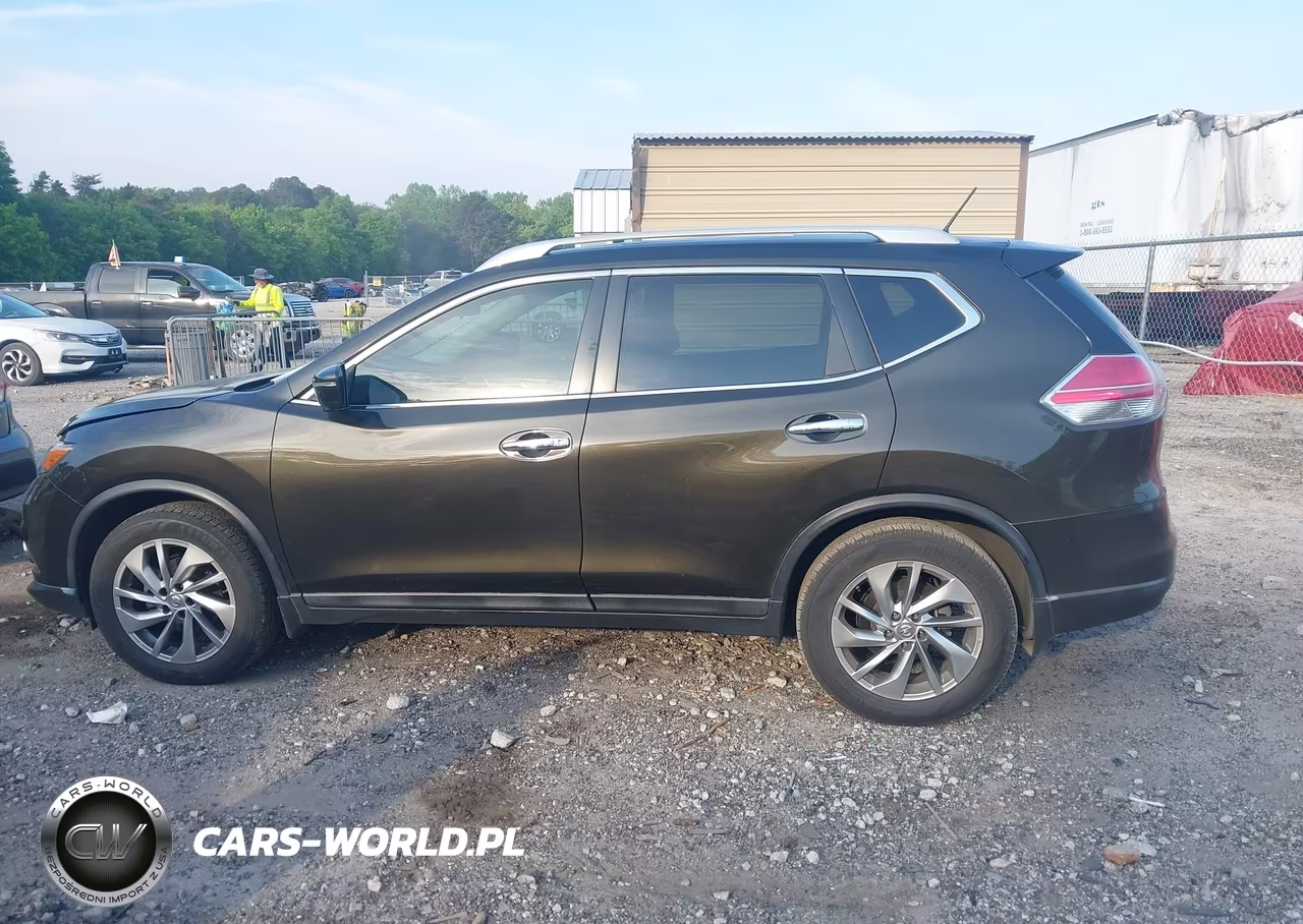 2015 Nissan Rogue Sl VIN:5N1AT2MT6FC792542 - 14