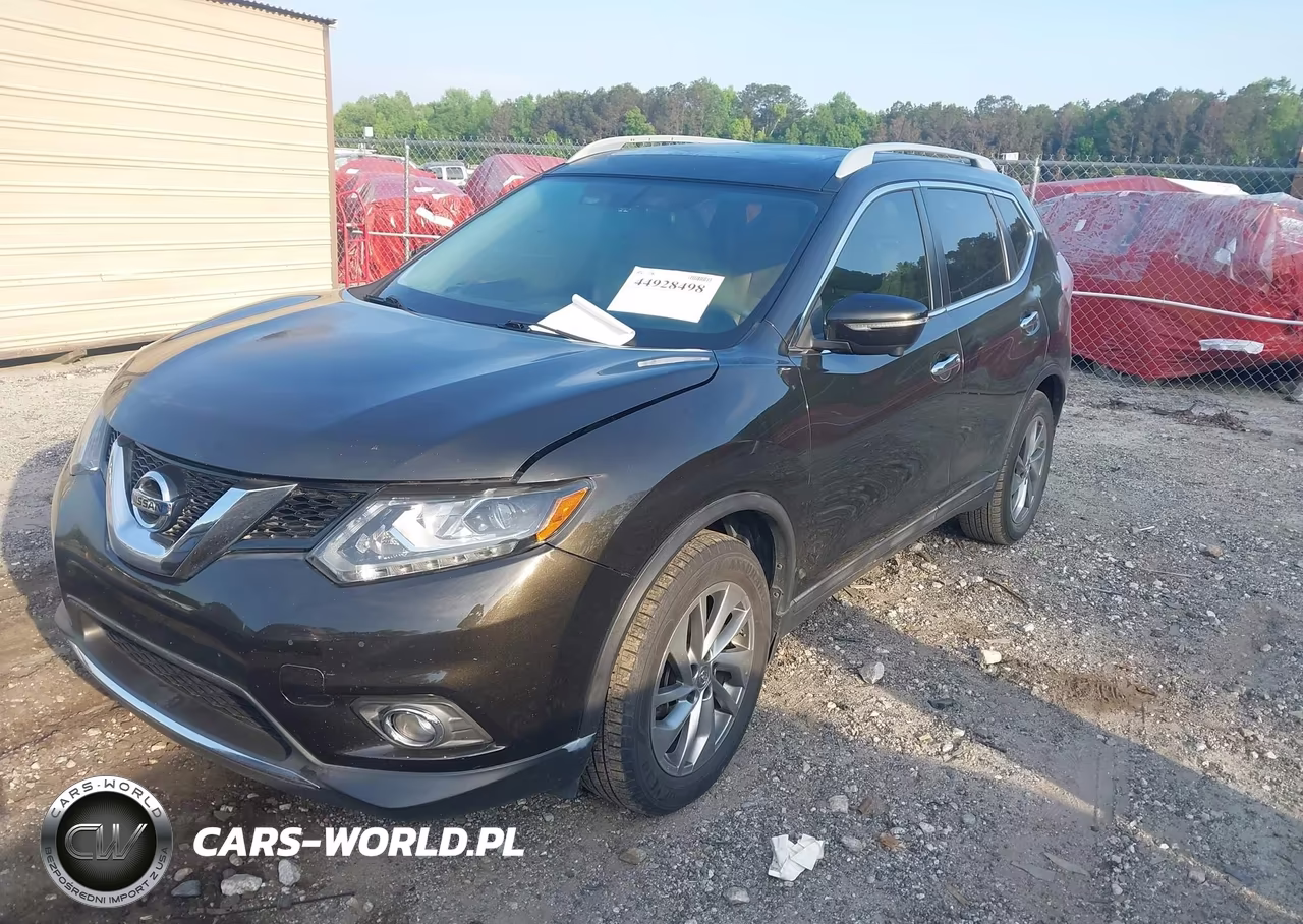 2015 Nissan Rogue Sl VIN:5N1AT2MT6FC792542 - 2