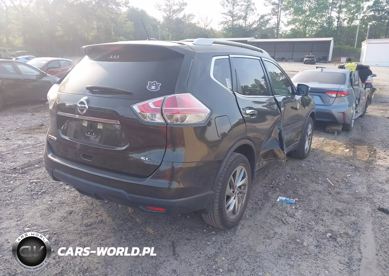 2015 Nissan Rogue Sl VIN:5N1AT2MT6FC792542 - 4