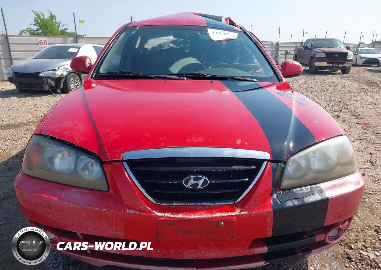 2004 Hyundai Elantra Gls-Gt VIN:KMHDN46D24U814505 - 12