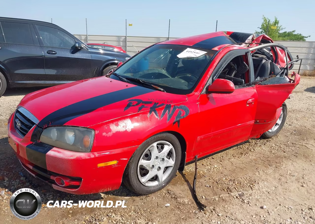 2004 Hyundai Elantra Gls-Gt VIN:KMHDN46D24U814505 - 2