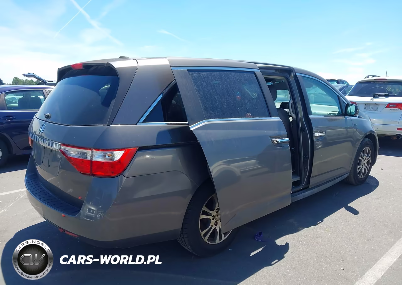 2011 Honda Odyssey Ex-L VIN:5FNRL5H6XBB026730 - 4
