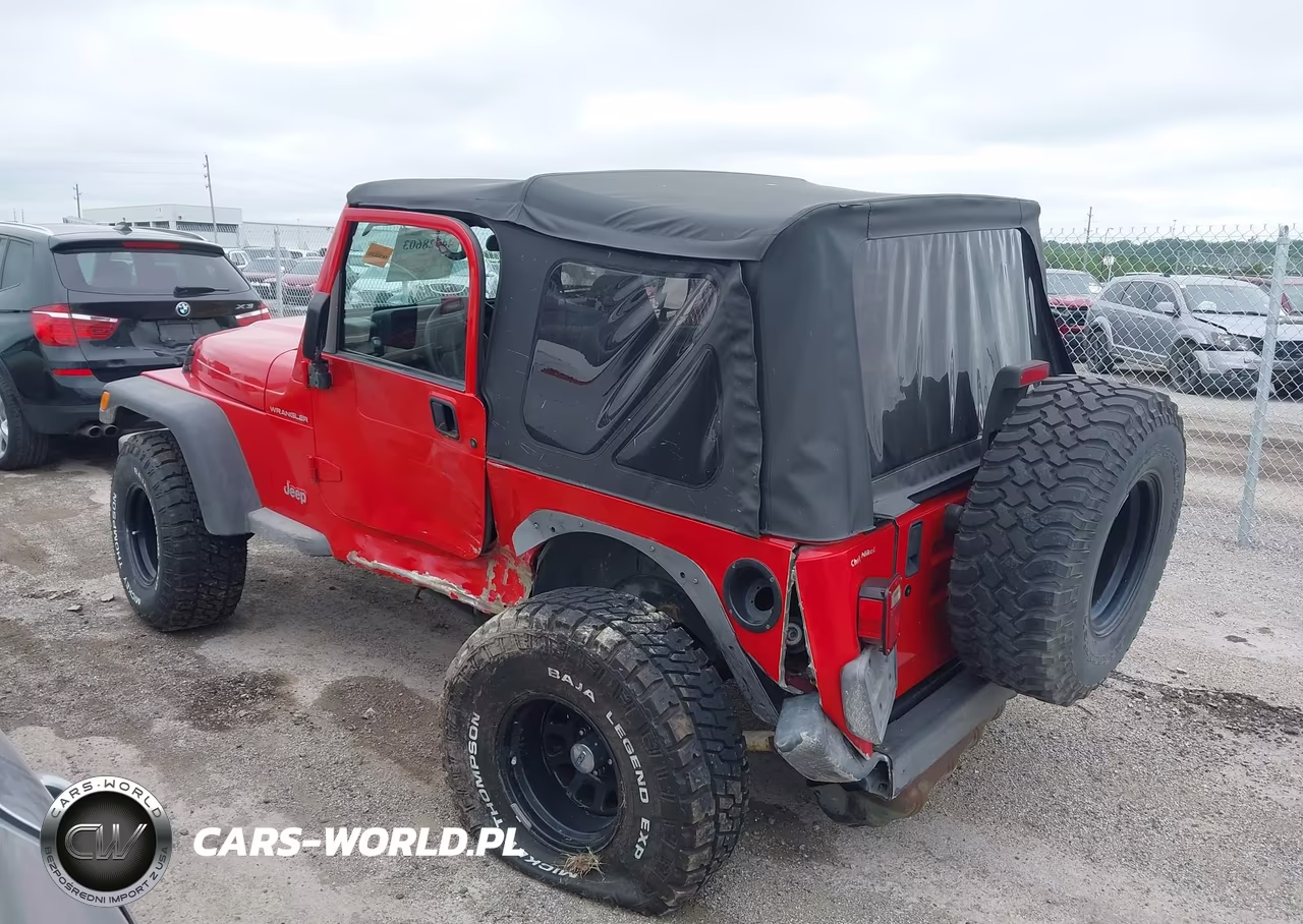 2002 Jeep Wrangler X VIN:1J4FA39S52P744310 - 3