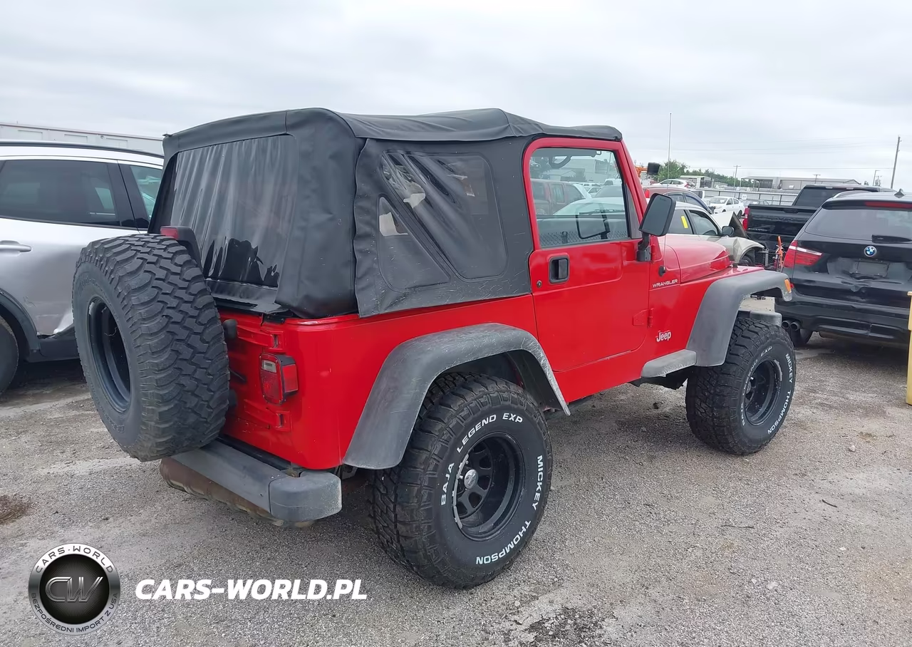 2002 Jeep Wrangler X VIN:1J4FA39S52P744310 - 4