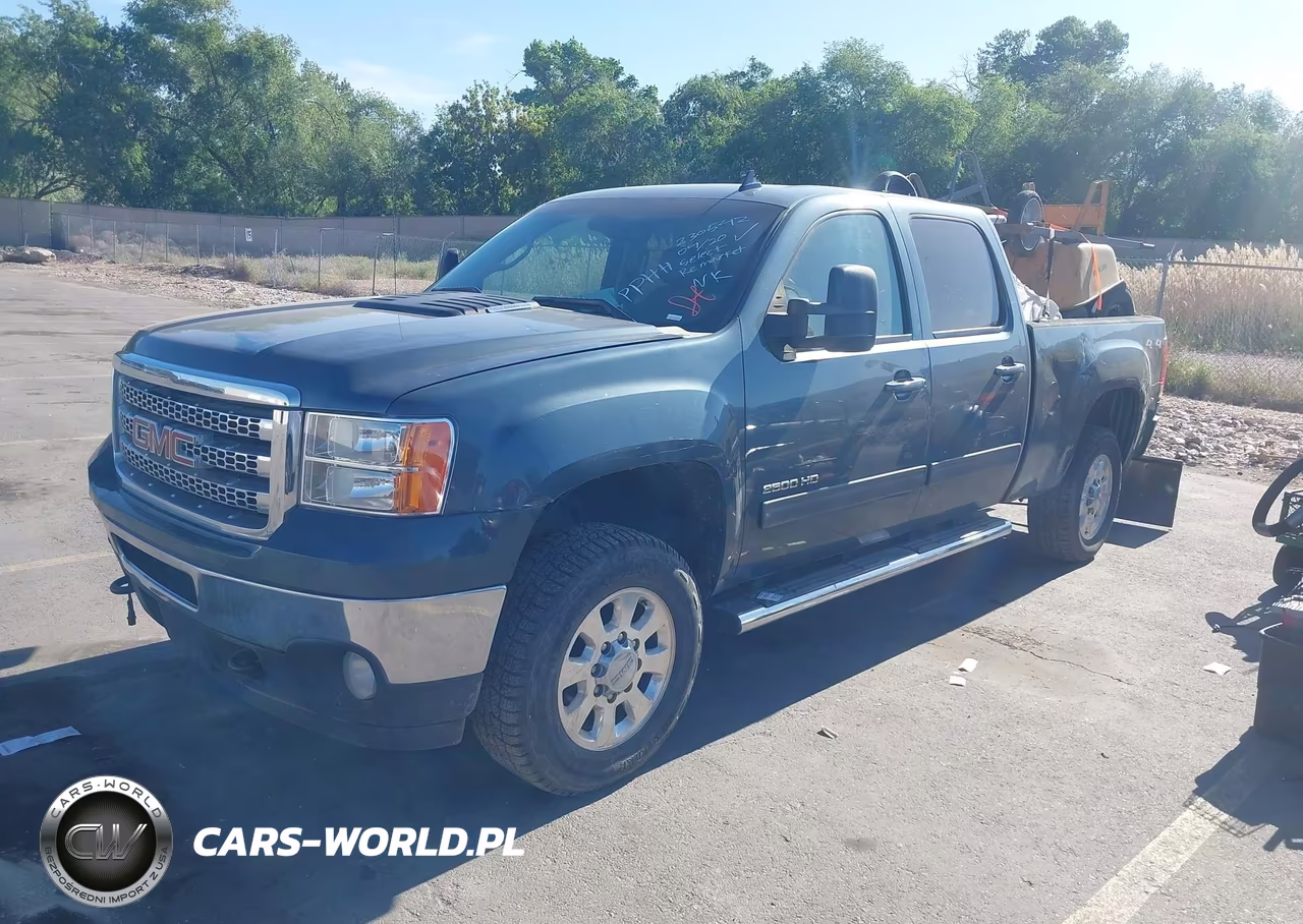 2013 GMC Sierra 2500Hd Slt VIN:1GT121E83DF230542 - 2