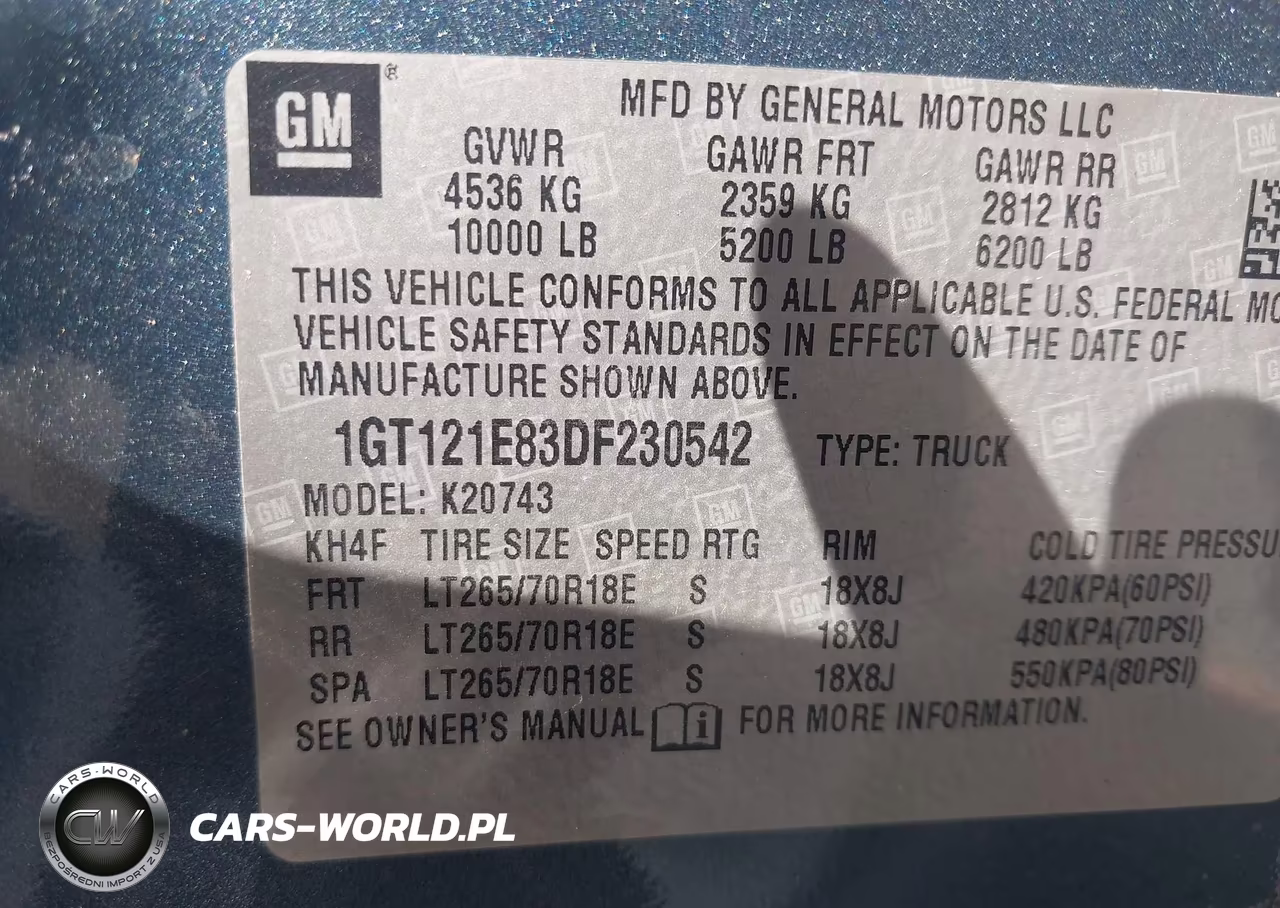 2013 GMC Sierra 2500Hd Slt VIN:1GT121E83DF230542 - 9