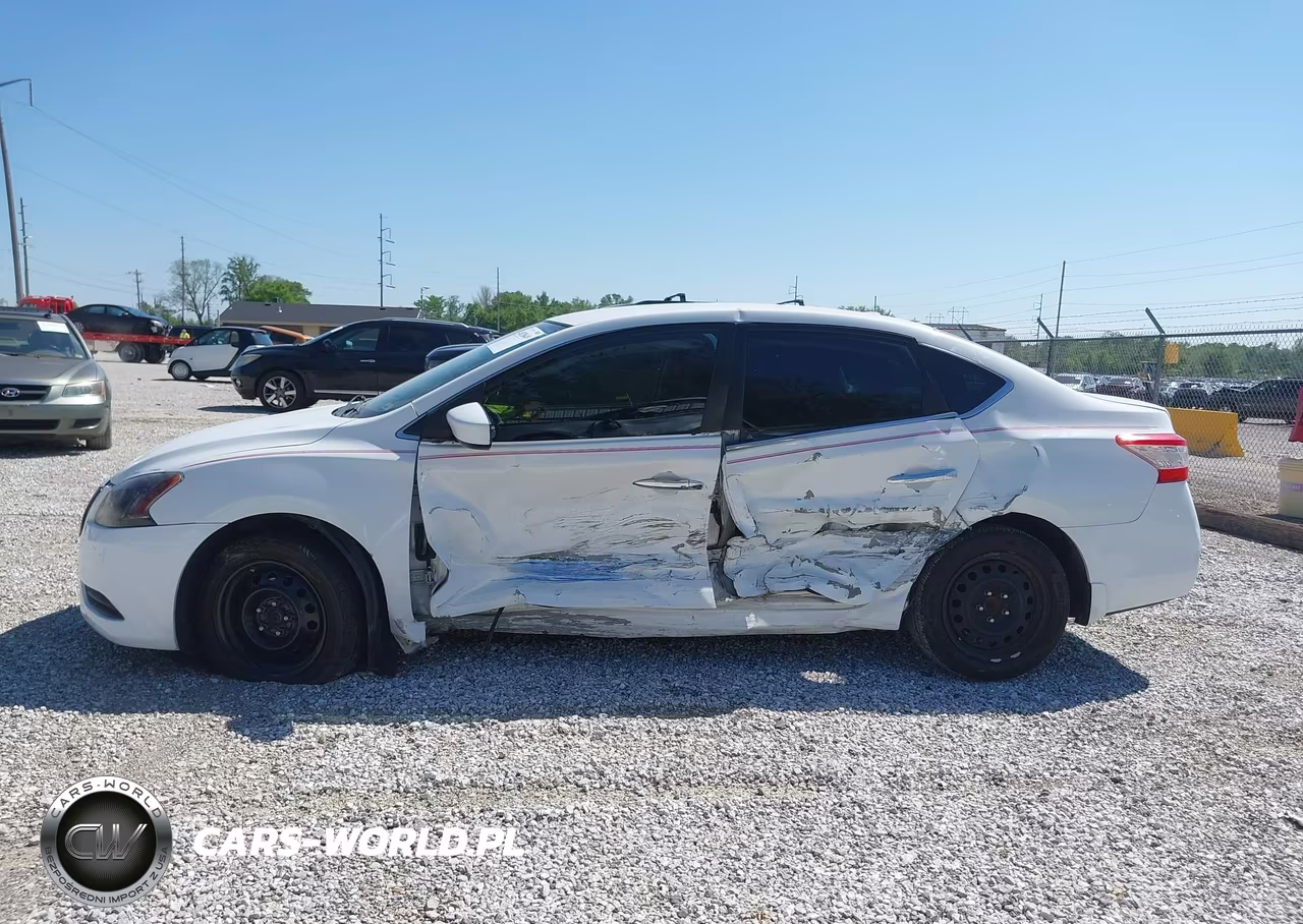 2015 Nissan Sentra Fe+ S-S-Sl-Sr-Sv VIN:3N1AB7AP3FL654380 - 14