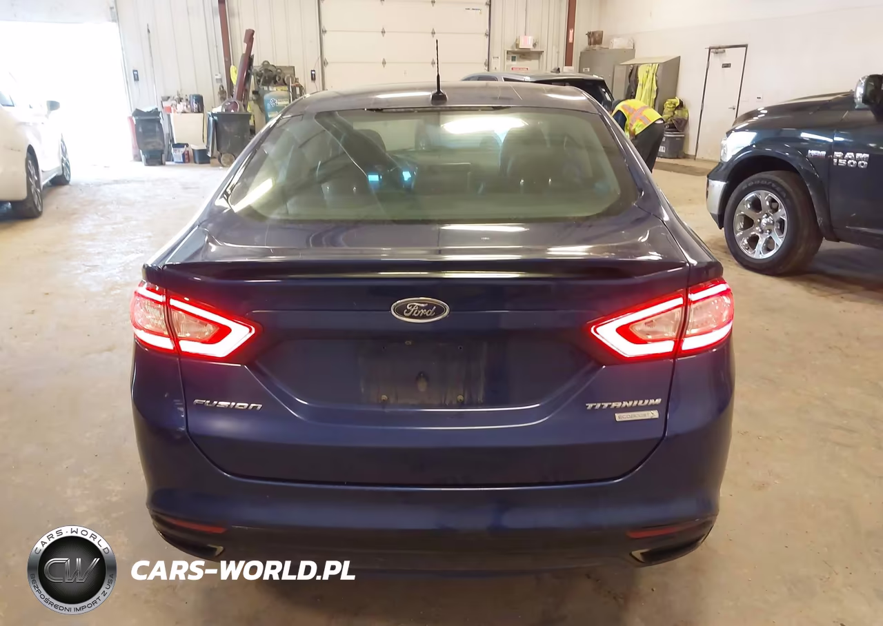 2016 Ford Fusion Titanium VIN:3FA6P0K99GR117769 - 16