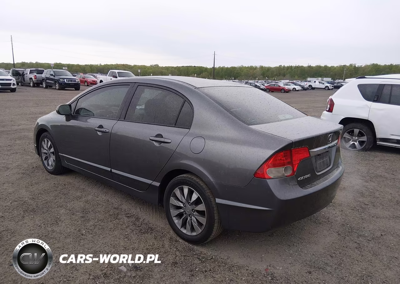 2009 Honda Civic Lx VIN:2HGFA16599H365738 - 3
