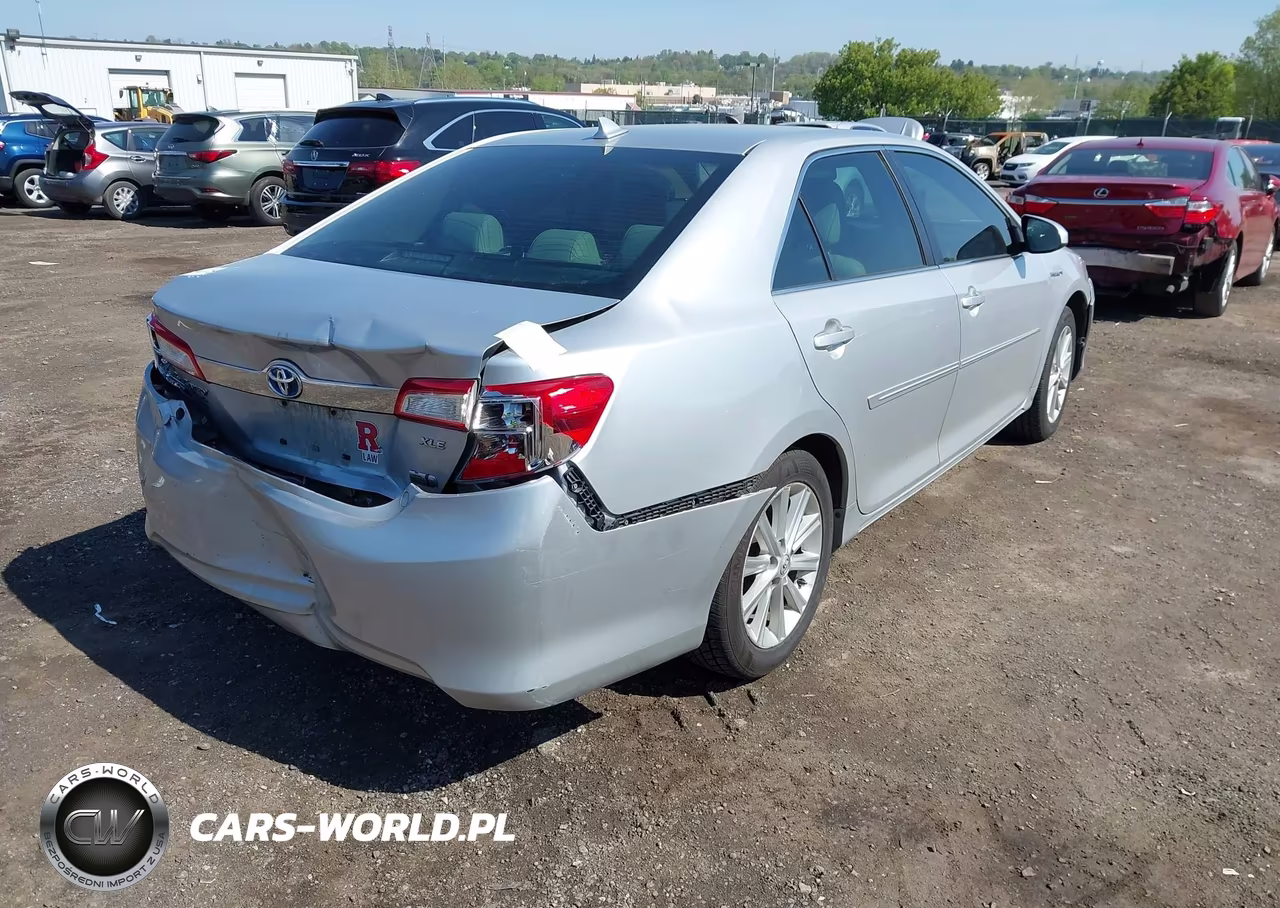 2012 Toyota Camry Hybrid Xle VIN:4T1BD1FK7CU041293 - 4