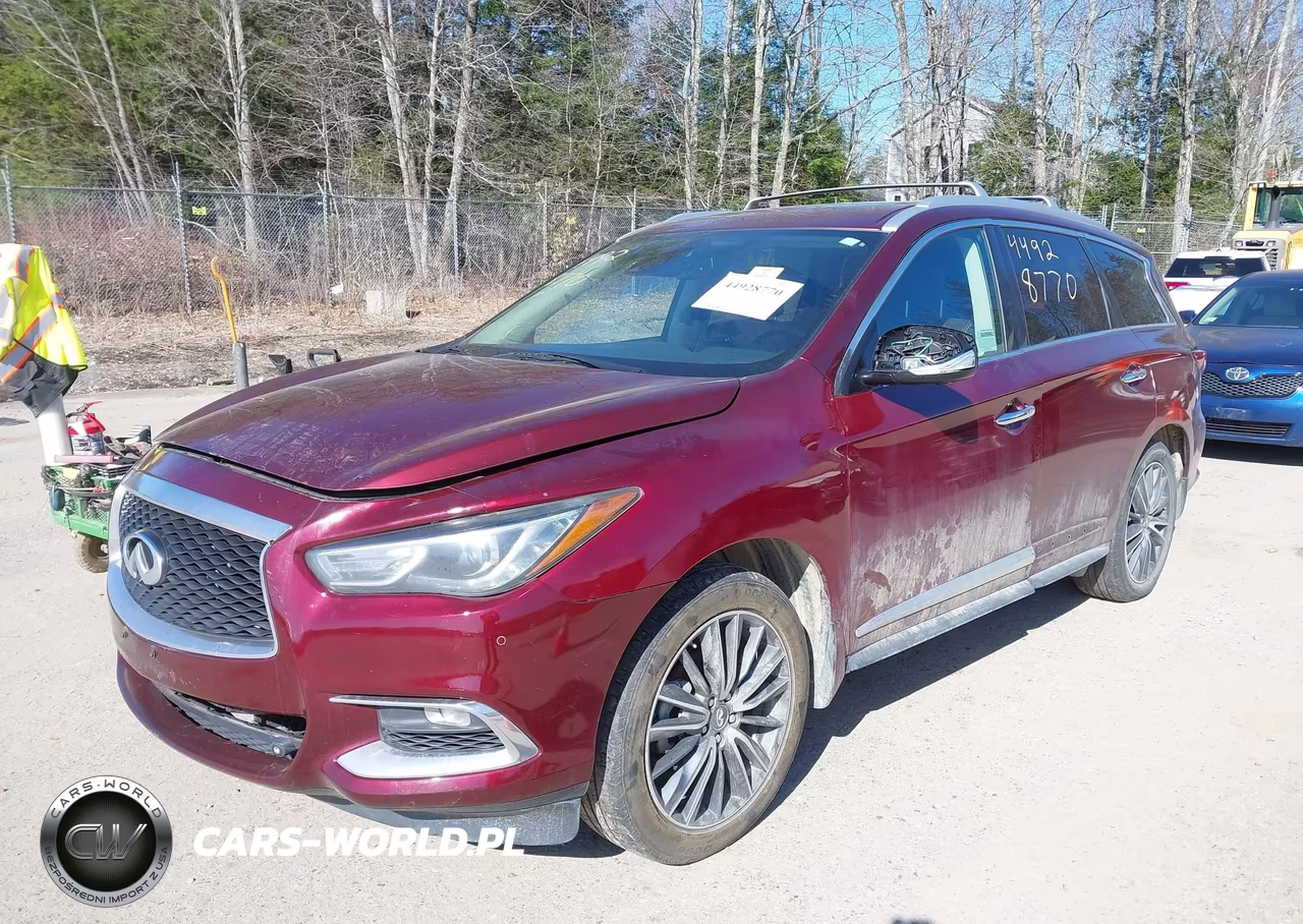 2019 Infiniti Qx60 Luxe VIN:5N1DL0MN9KC524016 - 2