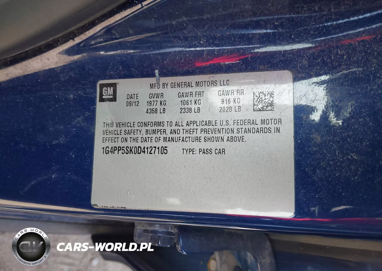 2013 Buick Verano VIN:1G4PP5SK0D4127105 - 9
