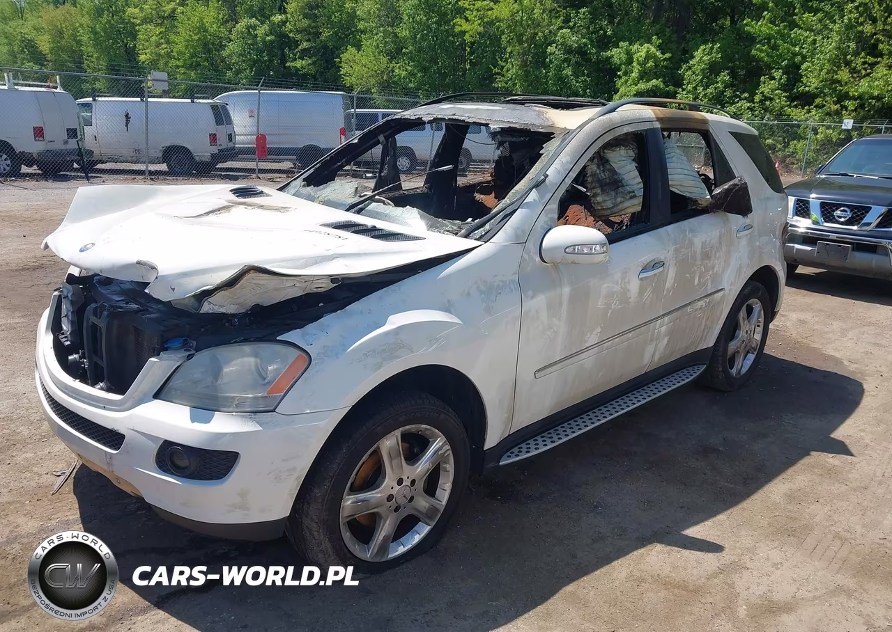 2007 Mercedes-Benz Ml 350 4Matic VIN:4JGBB86E37A233455 - 2