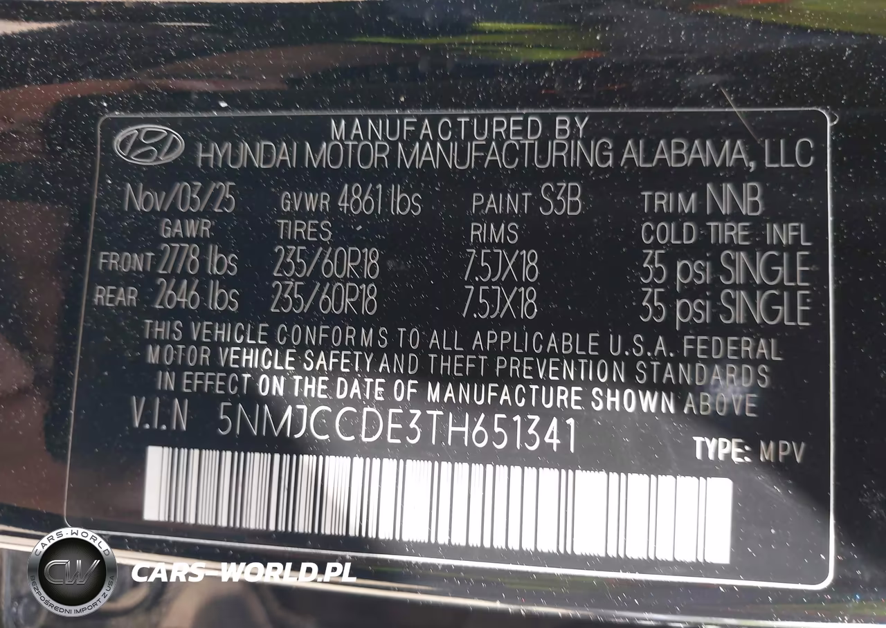 2026 Hyundai Tucson Sel Premium VIN:5NMJCCDE3TH651341 - 9
