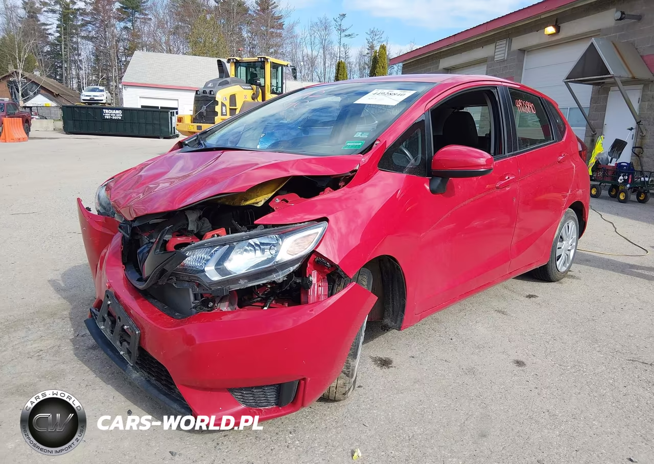 2016 Honda Fit Lx VIN:JHMGK5H52GX033992 - 2