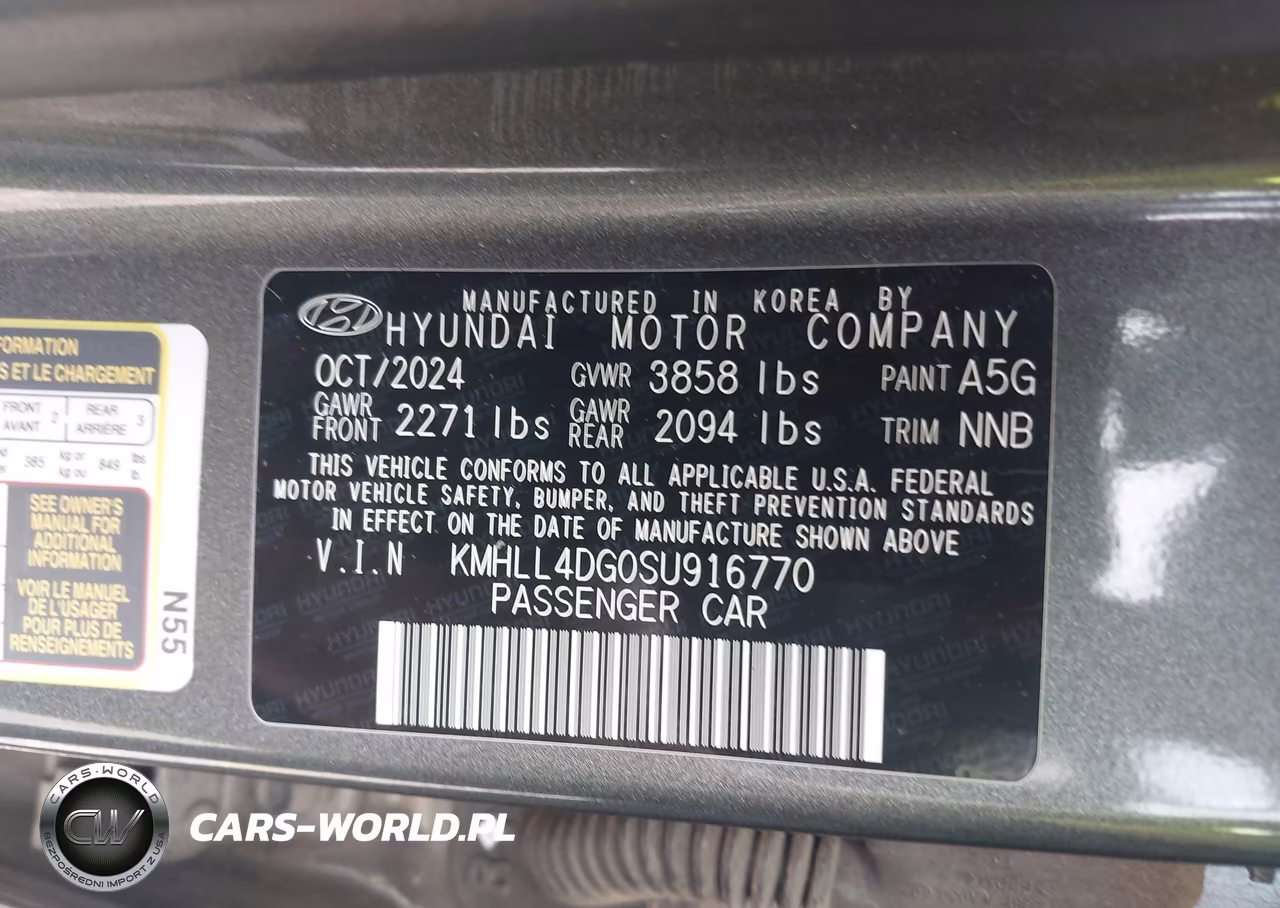2025 Hyundai Elantra Se VIN:KMHLL4DG0SU916770 - 9