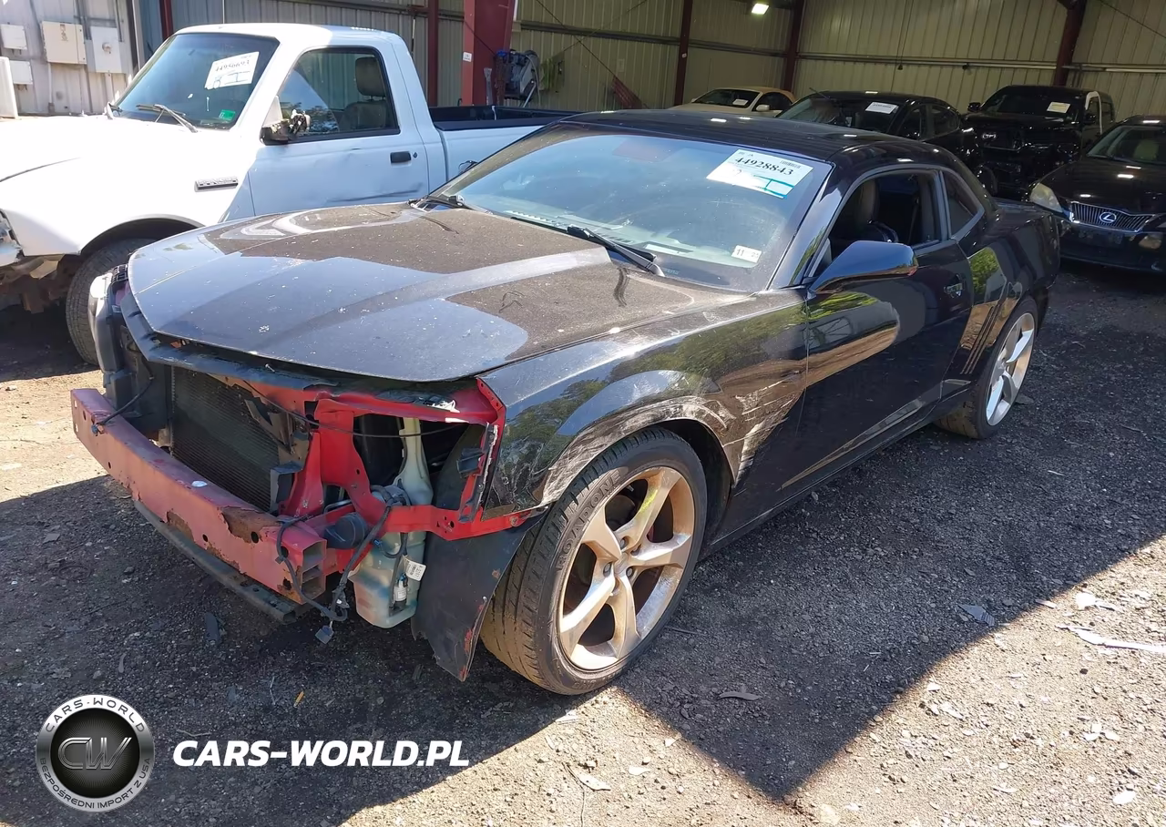 2011 Chevrolet Camaro 2Lt VIN:2G1FC1ED7B9154130 - 2