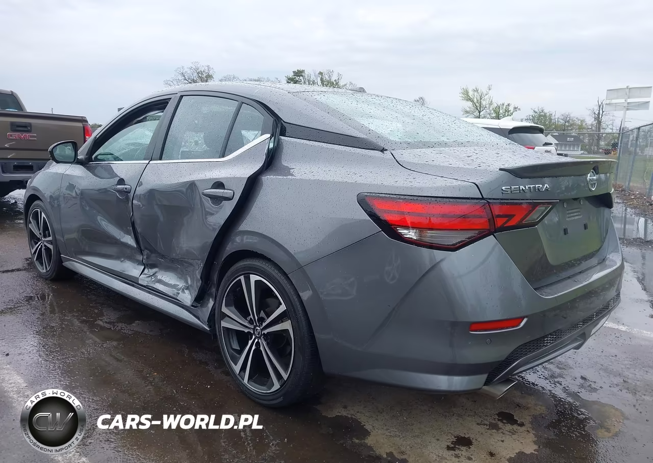 2023 Nissan Sentra Sr Xtronic Cvt VIN:3N1AB8DV8PY293104 - 3