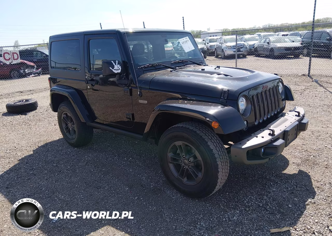 2017 Jeep Wrangler 75Th Anniversary Edition 4X4