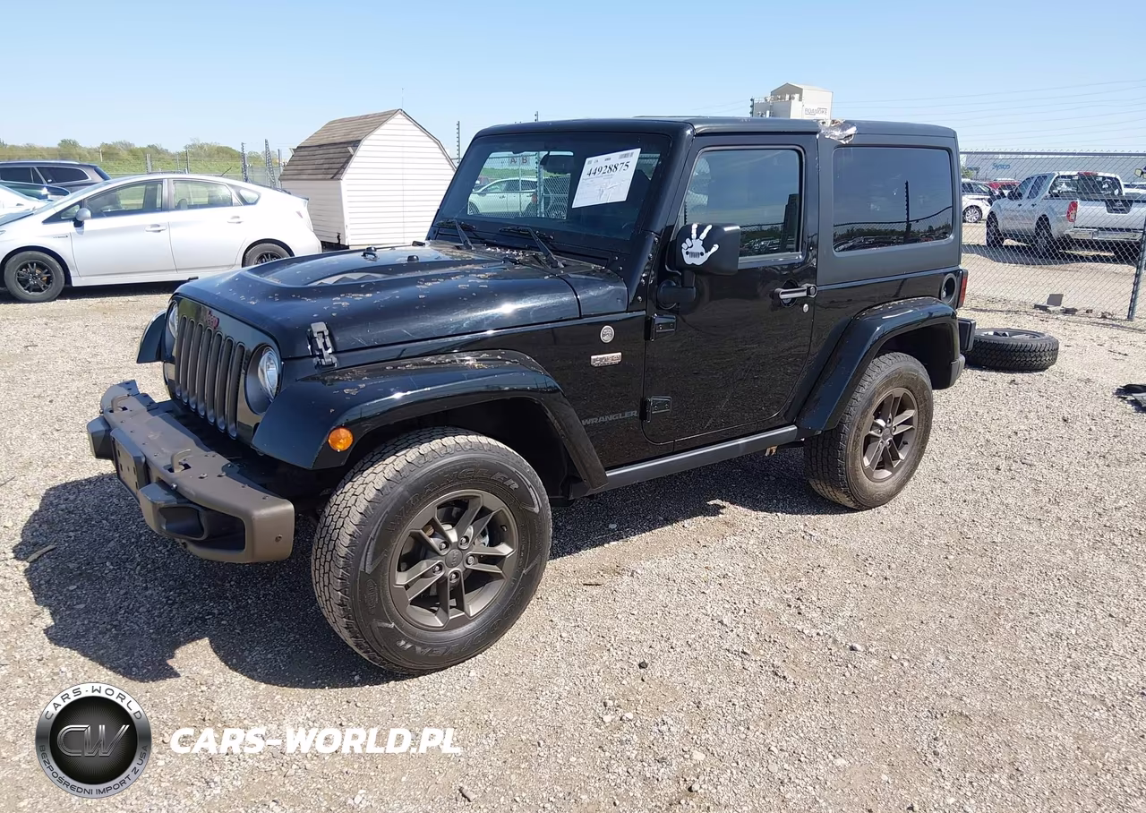 2017 Jeep Wrangler 75Th Anniversary Edition 4X4 VIN:1C4AJWBG8HL536719 - 2